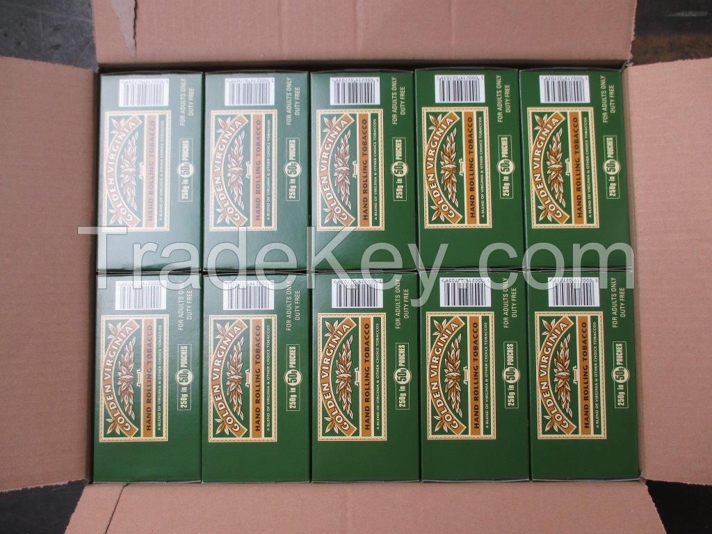 golden virginia ryo tobacco boxes / cases