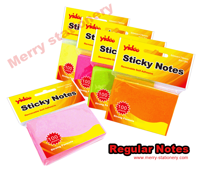 sticky notes