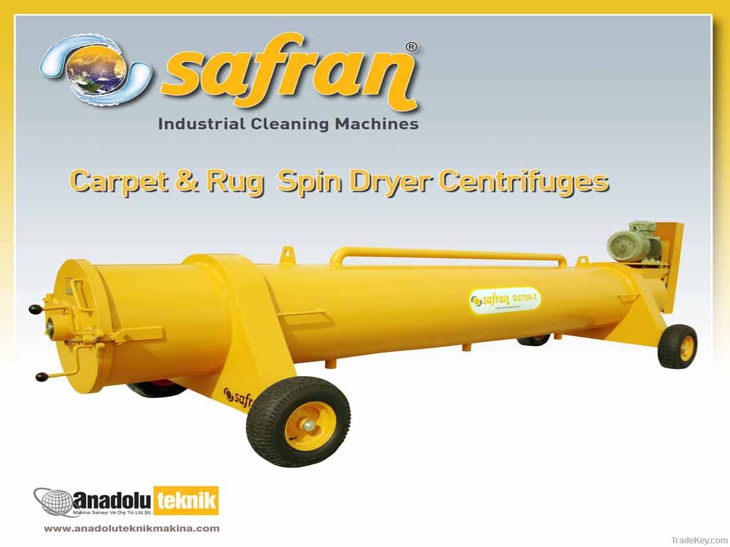 carpet spin dryer centrifuge
