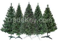 christmas trees, pine trees, wreaths and garlands