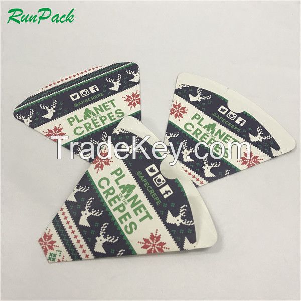 Custom Paper Crepe Cone Holder