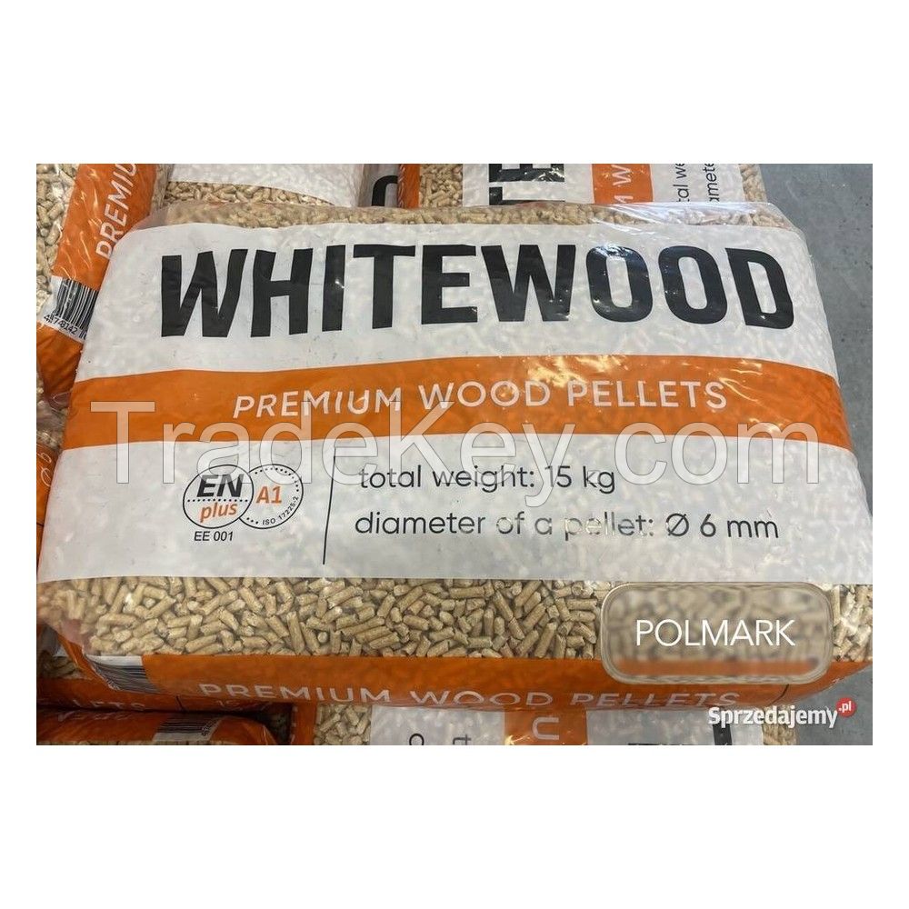 White Wood Pellets ENplus A1 6mm