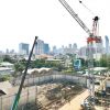 10 Ton Tower Crane LUFFING LTC2750 Crane Fly Jib for Sale