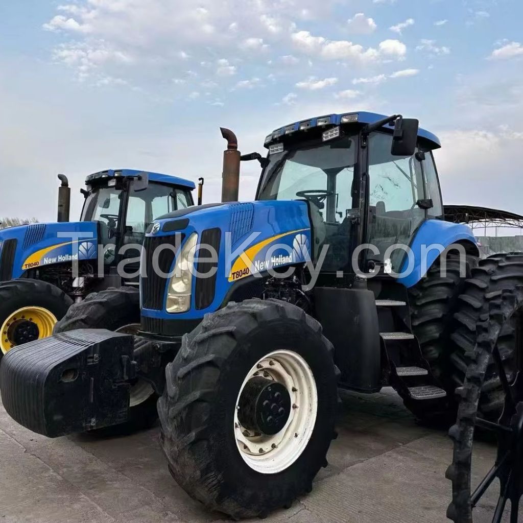 New Holland Agricultural Tractor 4WD Wheel 90HP Rated Power Wholesale Supplier of New and Used Options for Farm Use