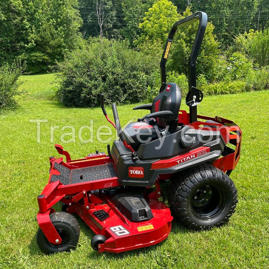 Toro Titan MyRide 60-Inch 2-Stroke Industrial Grade Zero Turn Mower High Performance Commercial Use Lawn Mower