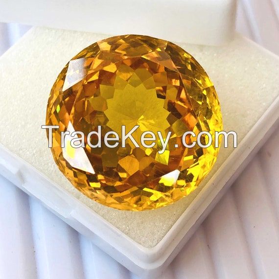 High-quality topaz stones for crafting and decoration