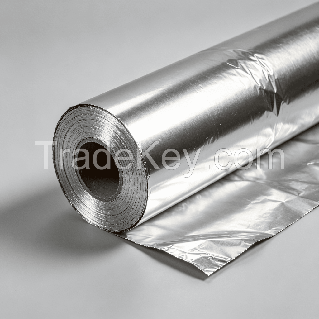 5m-60m Aluminum Foil Roll for BBQ Baking Oven Air Fryer