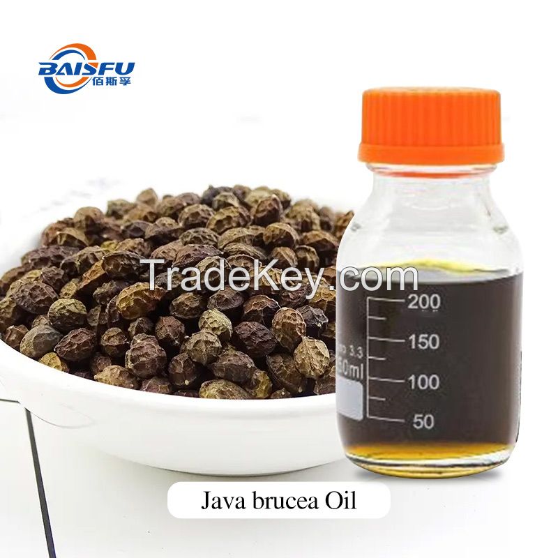 Brucea Javanica Oil Natural Herbal Oil Brucea Fruit Extract Oil for Fragrance Cosmetic Aromatherapy