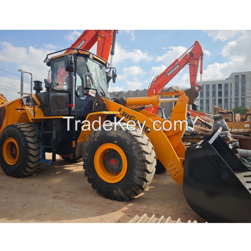 LIUGONG Front Loader Tractor Liugong CLG856H 855 835 4*4 Wheel Loader 1 Year Warranty Made in 2025