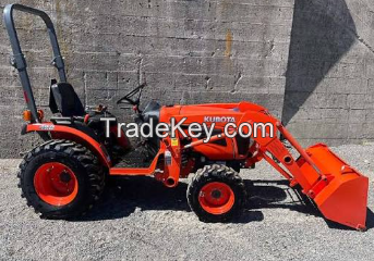 Kubota B23 Backhoe Loader Tractor 4WD Compact Diesel Tractor with Loader & Backhoe