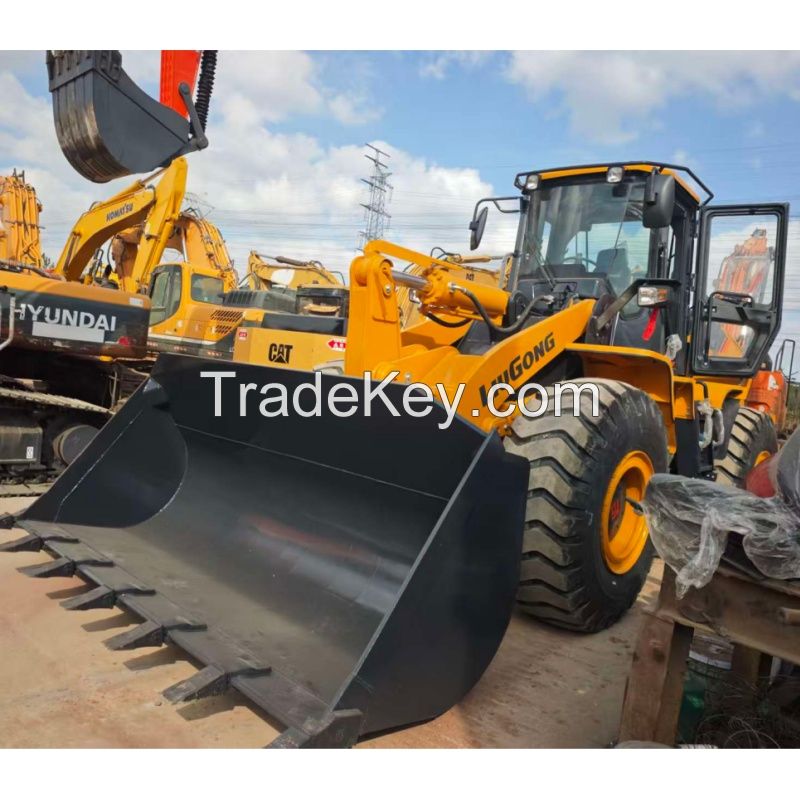 LIUGONG Front Loader Tractor Liugong CLG856H 855 835 4*4 Wheel Loader 1 Year Warranty Made in 2025