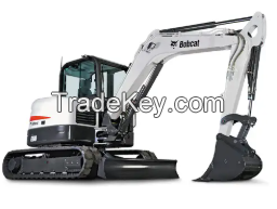 Bobcat E60 Mini Excavator 6 Ton Compact Hydraulic Crawler Excavator for Construction