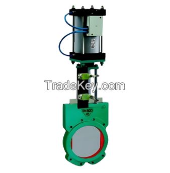 Pneumatic Slurry Knife Gate Valve