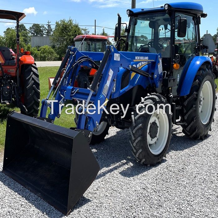 Wholesale New Holland 90HP & 120HP Tractors Used Farm Machinery for Agriculture Work with Core Motor & Engine 