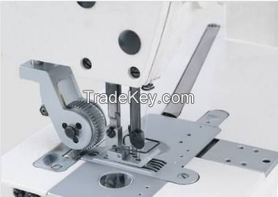 Jack 8558G Three Needle Chain Stitch Sewing Machine Double Needle Four Thread Lockstitch Sewing Machine for Sewing Work Clothes