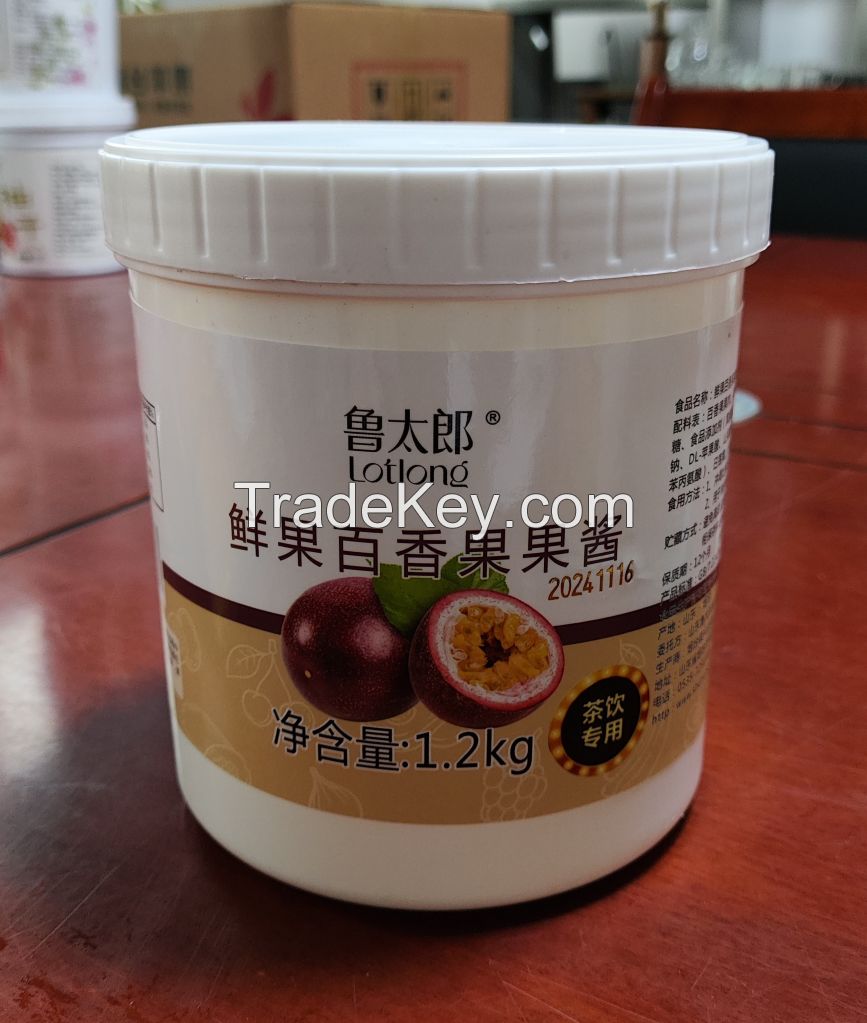 Fresh Passion Fruit Jam 1.2kg/bottle