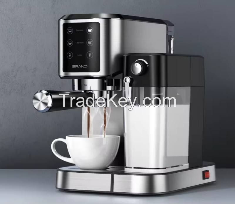 High Costeffective Easy Control 20 Bar Touch Screen Commercial Cappuccino Latte Espresso Coffee Machine