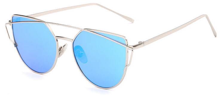 Wholesale polarized sunglasses the openwork metal frame fashion sunglasses for women