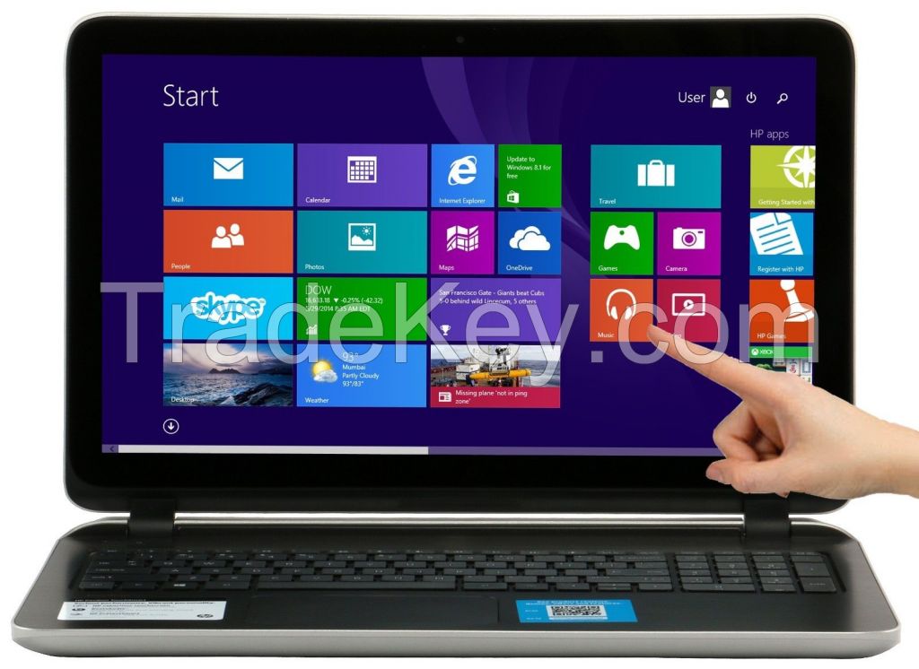 NEW HP 15-p051us Touch Screen Quad Core 8GB 750GB HD 15.6 Win 8.1 HDMI BT