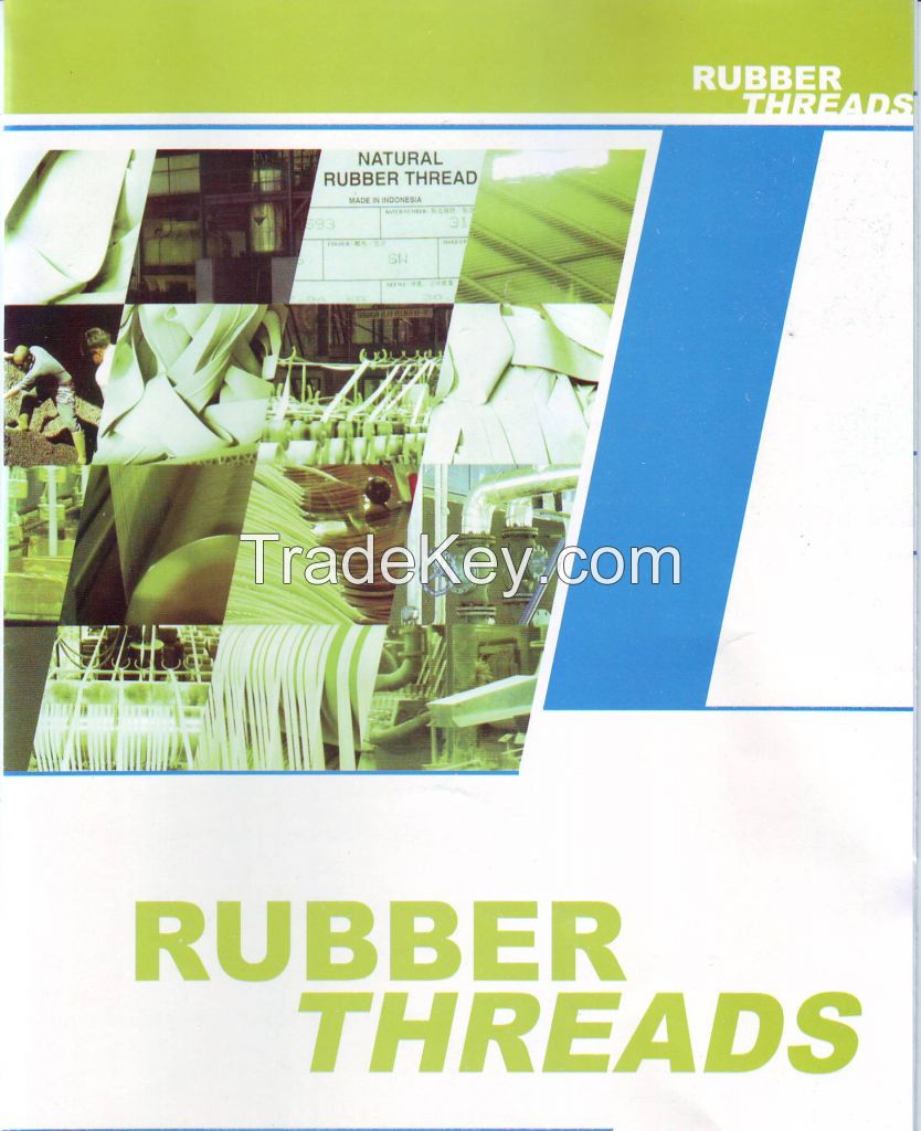 RUBBER THREADS AND ARTICLES