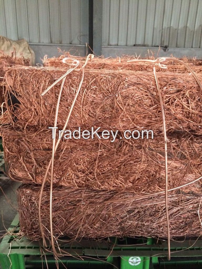 hot sell Copper Wire Scrap 99.9%/Millberry Copper Scrap 99.99% with high purity and facrory price