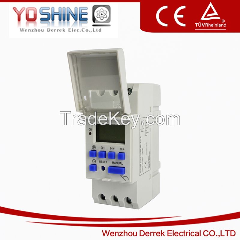 YX192 DC12V AC220V 16A digital timer