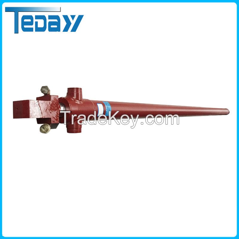 Double acting hydraulic cylinder