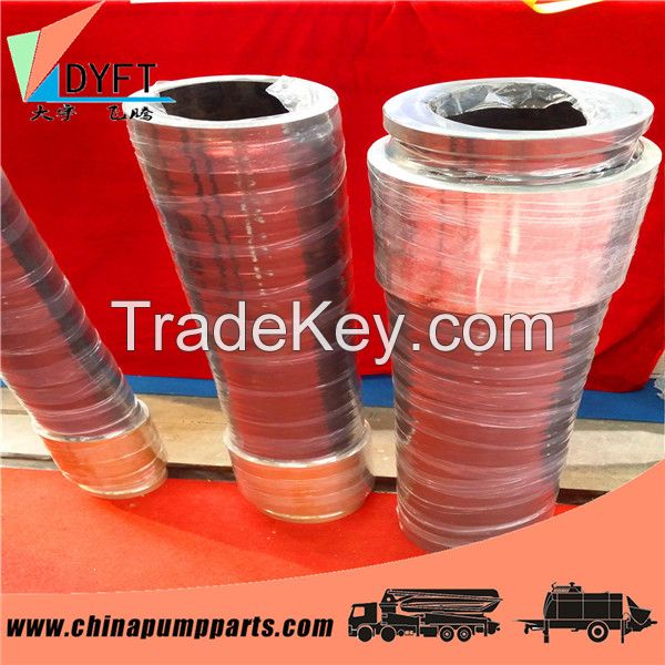 concrete pump delivery reducer tube