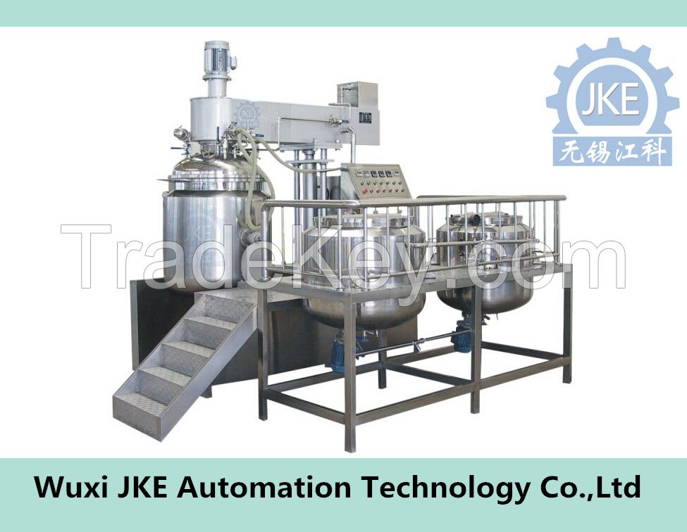 High Shear Dispersing Homogenizing Emulsifier Lab Vacuum Emulsifying Mixer for Chemicals