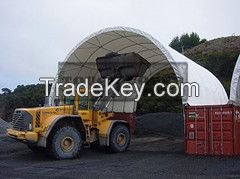 10m(33') Wide, Shipping Container Covers, Container Tents