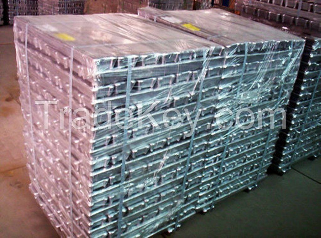 Primary Zinc Ingots 99.98% purity