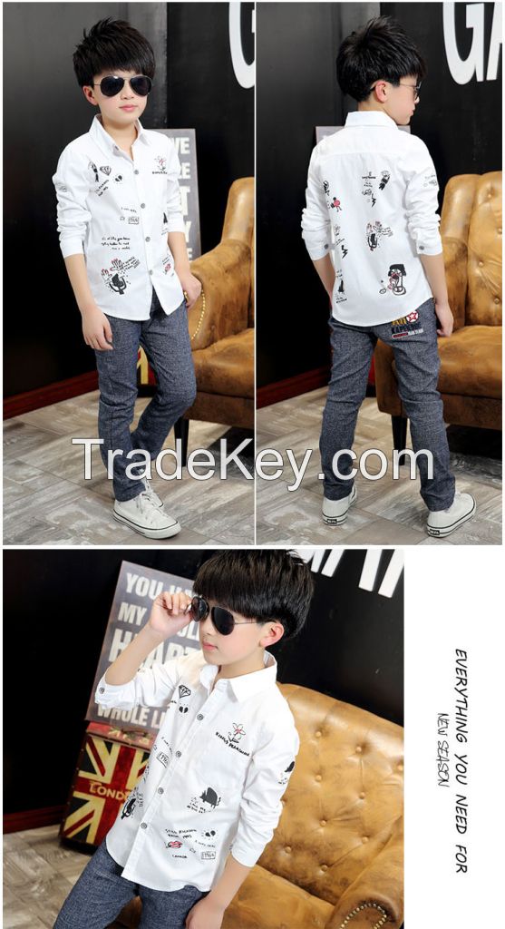 boys  fashion shirt YQ015