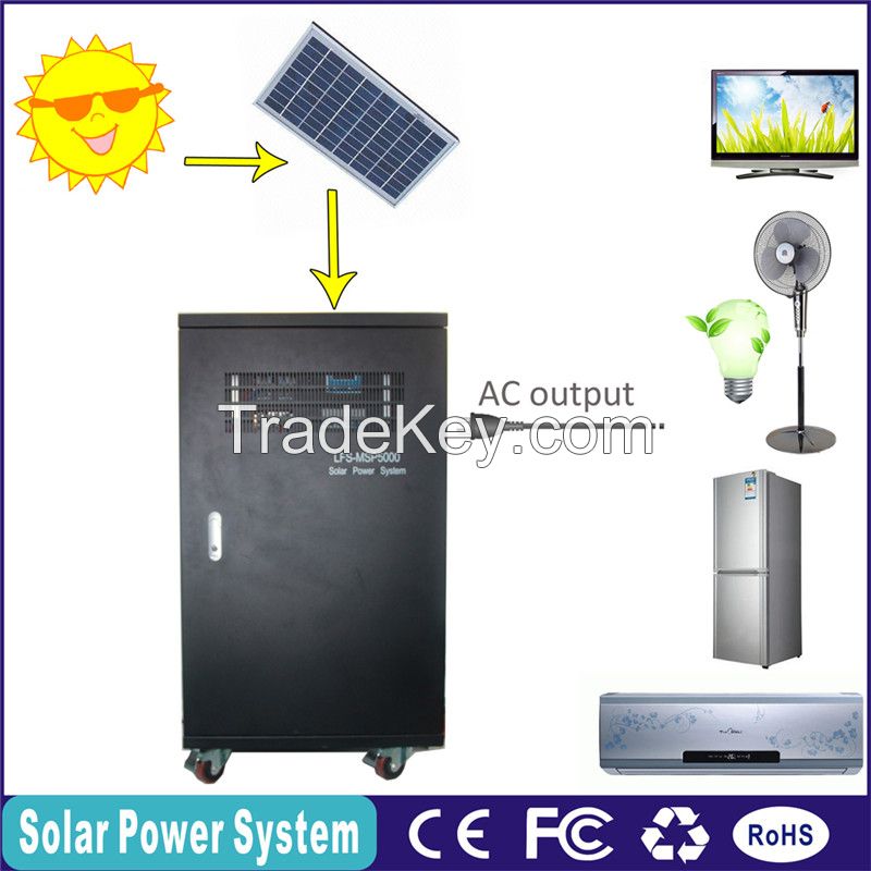 5KW 5000W cmplete whole house home solar power system