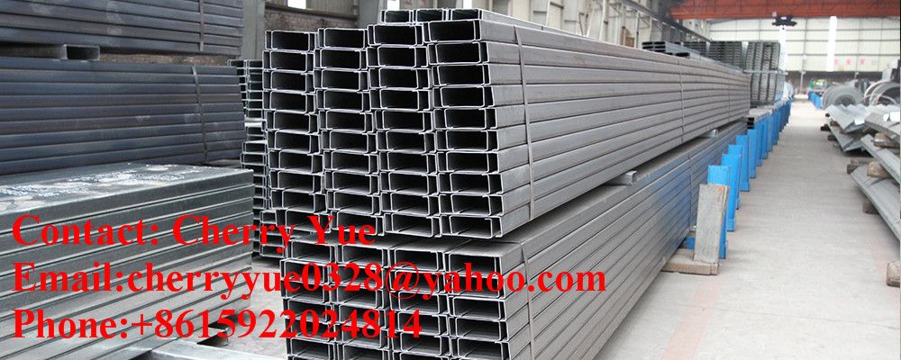 sell c profile steel, c purlin, c channel  cherryyue0328 at yahoo (dot)com