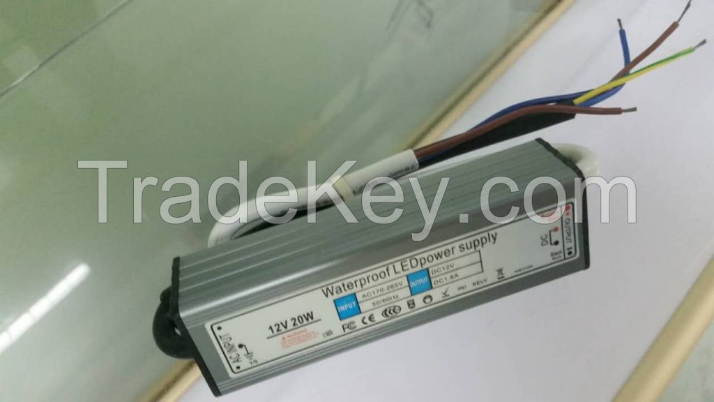 RY-12V-600W (Rain-Proof) LED Switching Power Supply