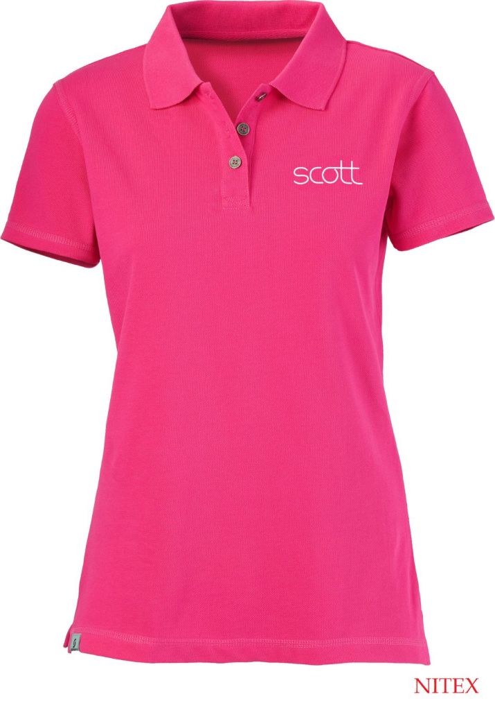 Women's Cotton Pique Polo Shirt Short Sleeve