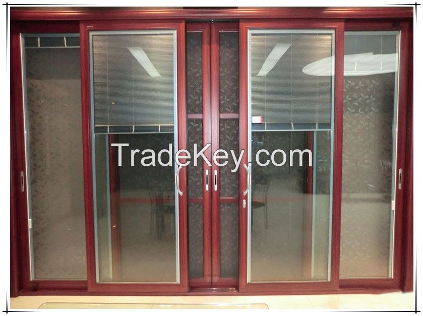 Thermal break profile sliding door