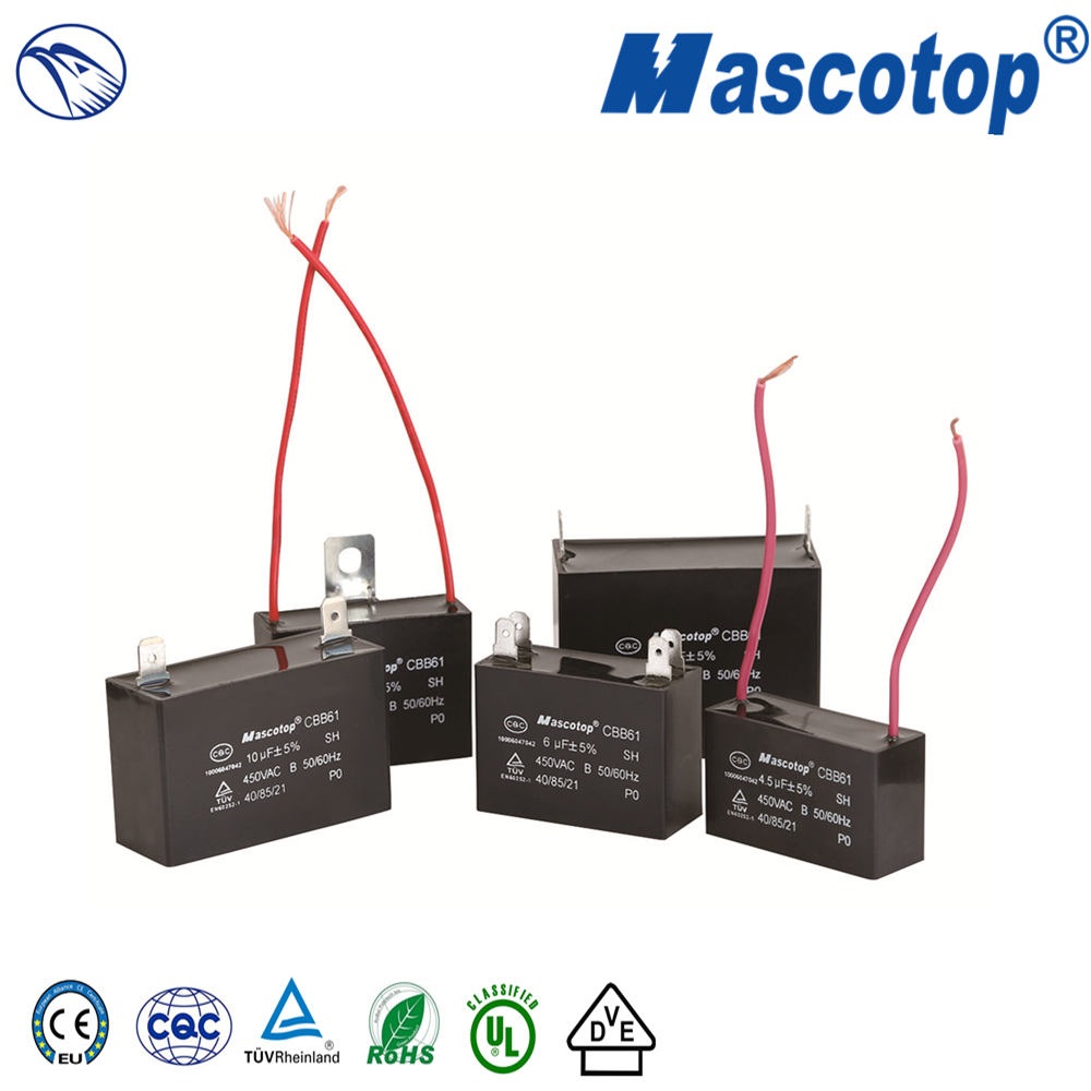 CBB61 AC motor capacitor