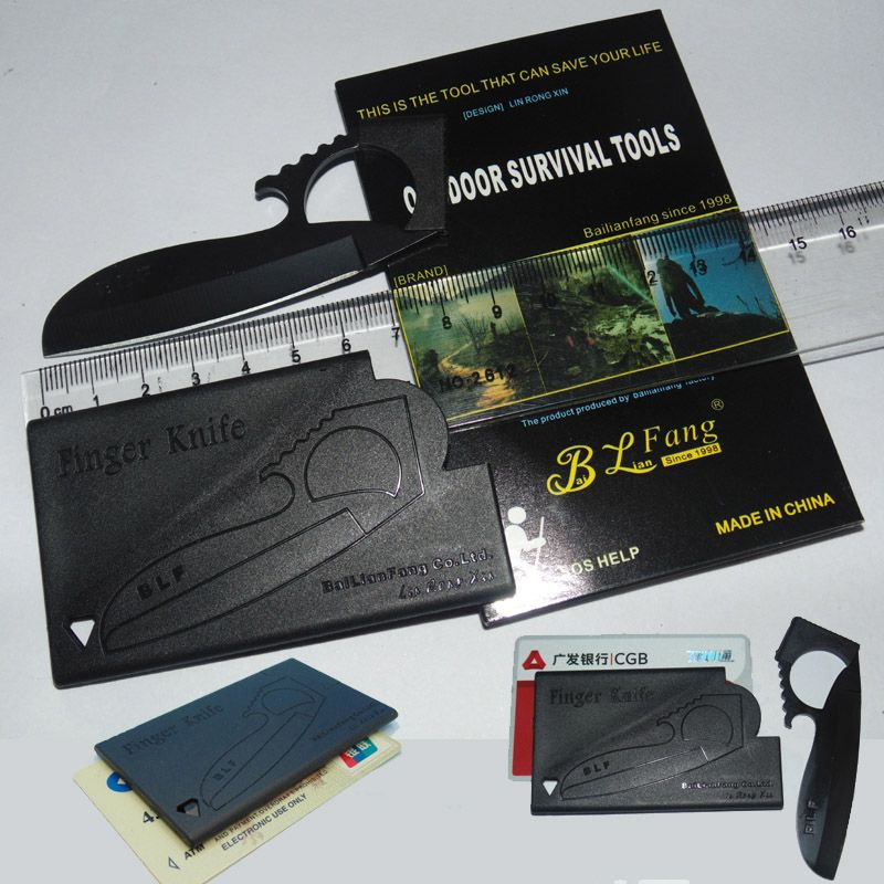 Credit card knife