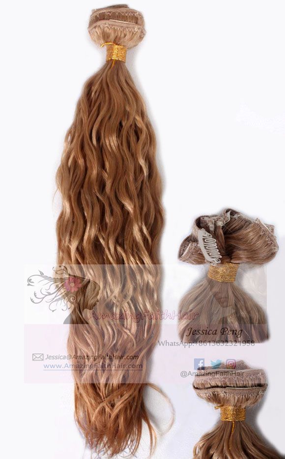 Clip-in Hair Extension natural curly