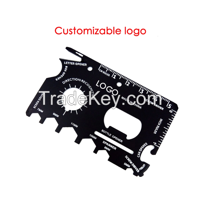 New Products Outdoor Products survival saw Tool Card, Fashionable Survival Camping Hiking Multi-function Tool Card