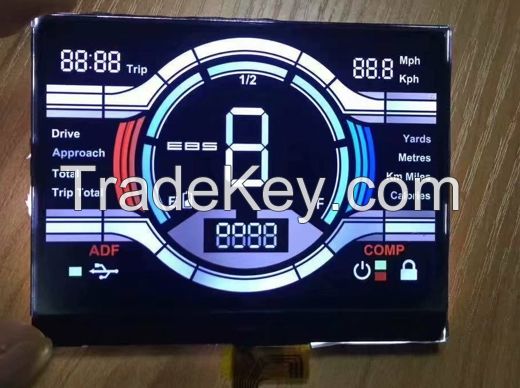 VA Monochrome LCD Display Screen