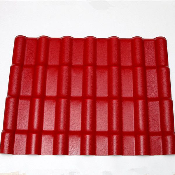 ASA Spanish Synthetic Resin APVC Roof Tile Width 1050mm