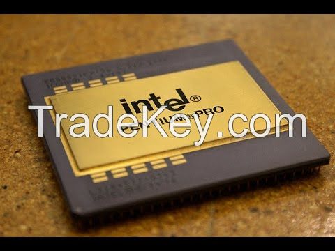 PENTIUM PRO GOLD CERAMIC CPU SCRAP