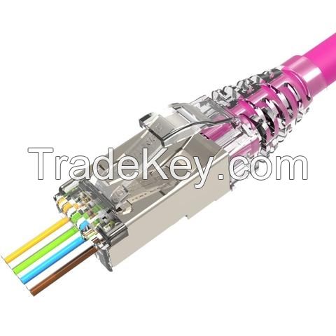 Category 5E RJ45 STP Easy Connector