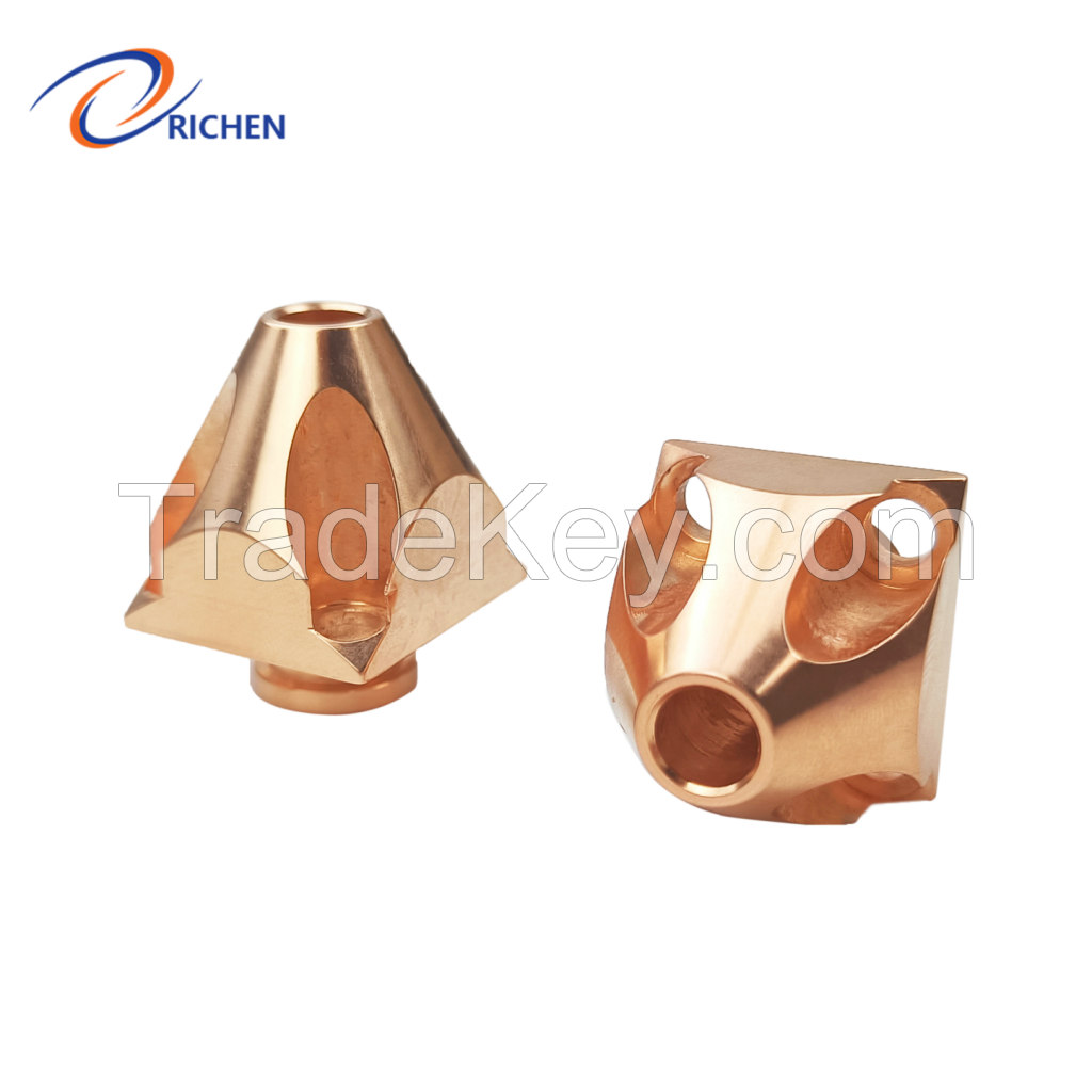 OEM Customized High Precision CNC Milling Machining Copper Parts for Automation and Machinery