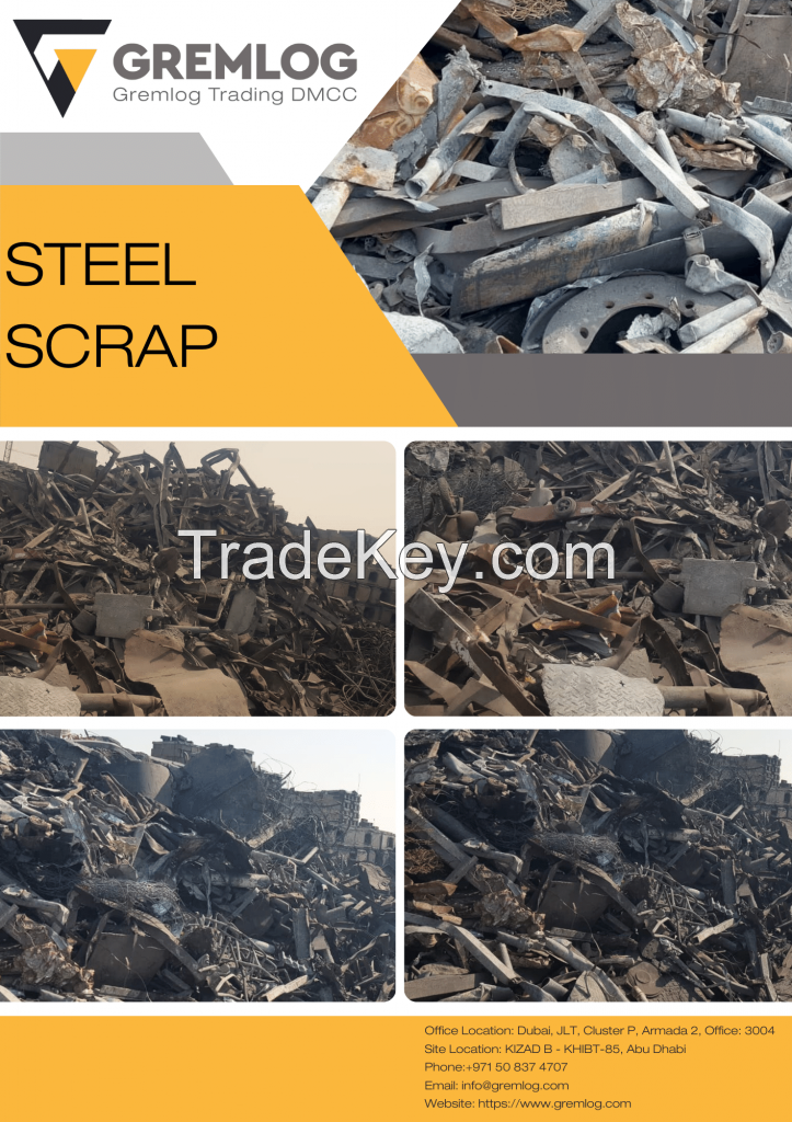 Steel Scrap High Quality Available now