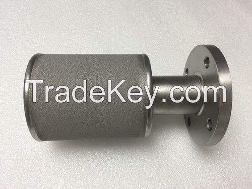 Titanium rod filter element