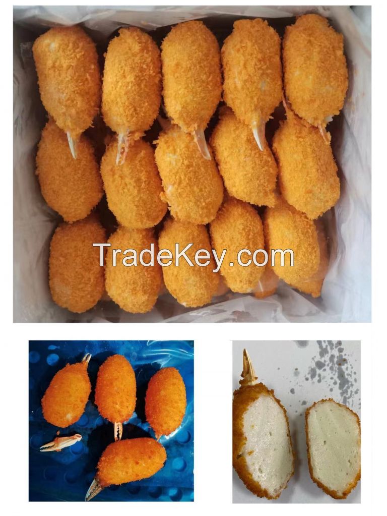 We manufacture and sell surimi crab claws(kanikama) of high quality