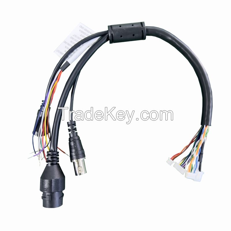 006 RJ45 Female Base Wire Harness Suppliers Wiring Harness With Connector MX1.25-3/6/9PIN